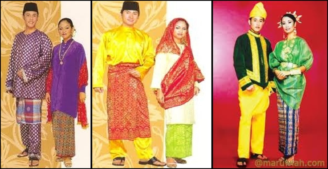 Tradisional melayu perempuan pakaian Baju Melayu: